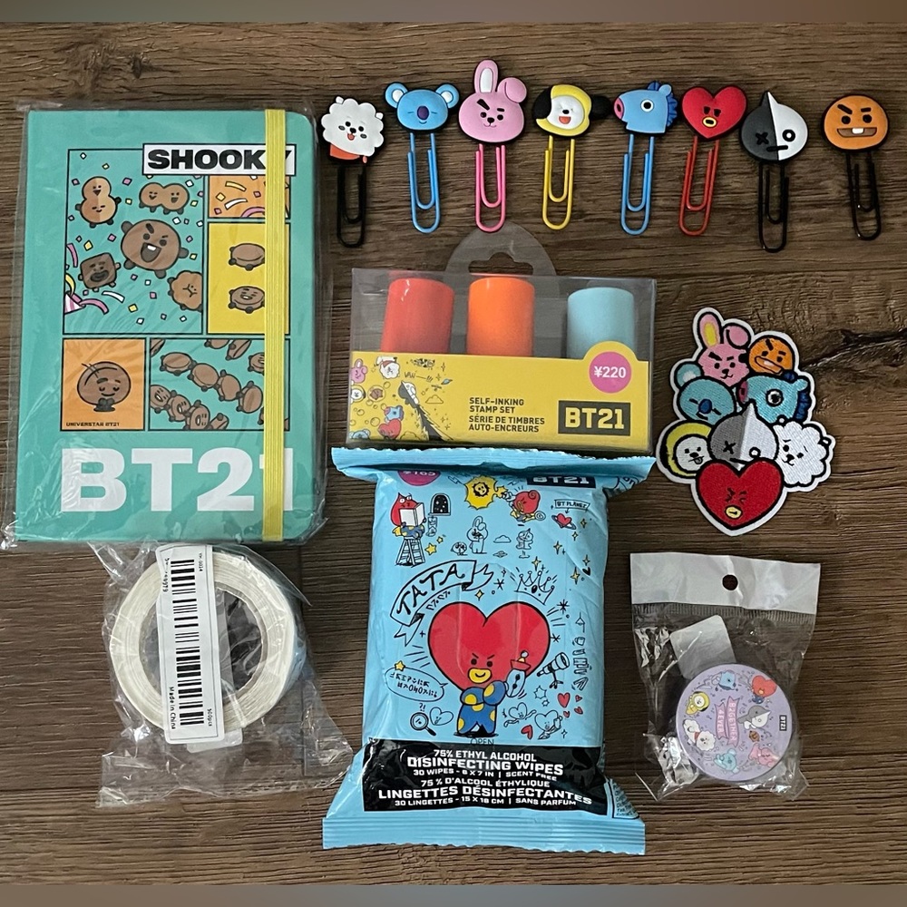 BT21-NWT Office Fun Bundle